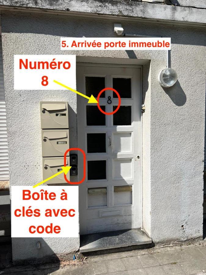 Apt B Boston, 25M2, Centre, Balcon ヴァランシエンヌ エクステリア 写真