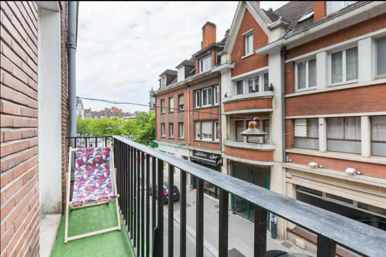Apt B Boston, 25M2, Centre, Balcon ヴァランシエンヌ エクステリア 写真